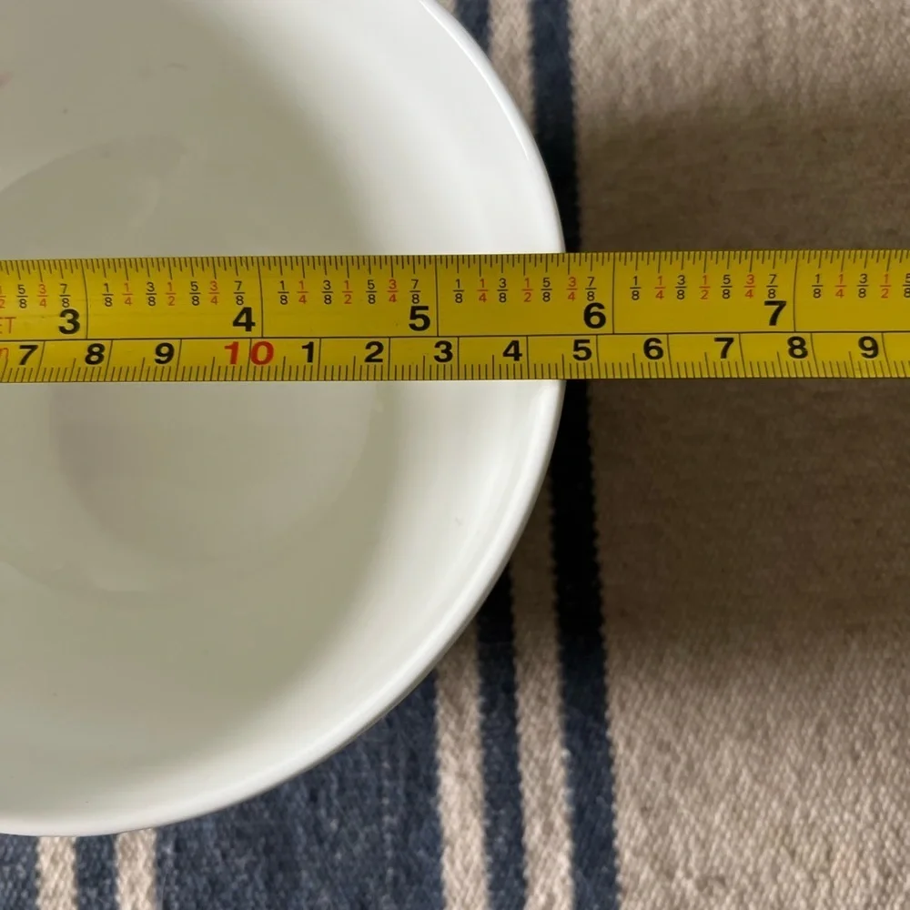 2 WEDGWOOD  Vera Wang Vera Venato Imperial Marble Bone China Cereal Bowls 5.75”